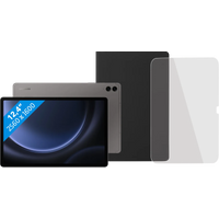 Aanbieding Samsung Galaxy Tab S9 FE Plus 256 GB Wifi Grijs + Beschermpakket