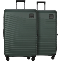 Aanbieding Samsonite Intuo Expandable Spinner 81cm Duo Pack Olive Green