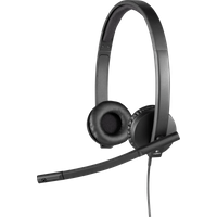 Aanbieding Logitech H570e Stereo USB-A Office Headset