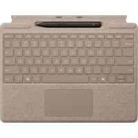Aanbieding Microsoft Surface Pro 13 Inch Type Cover met Slim Pen Duinzand Azerty
